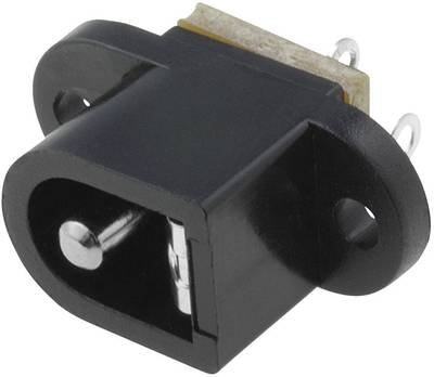 Cliff DC-13A Niedervolt-Steckverbinder Buchse, Einbau horizontal 5.5 mm 2.1 mm 1 St.