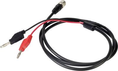 TRU COMPONENTS 16-0300 BNC-Messleitung 139.00 cm Schwarz, Rot