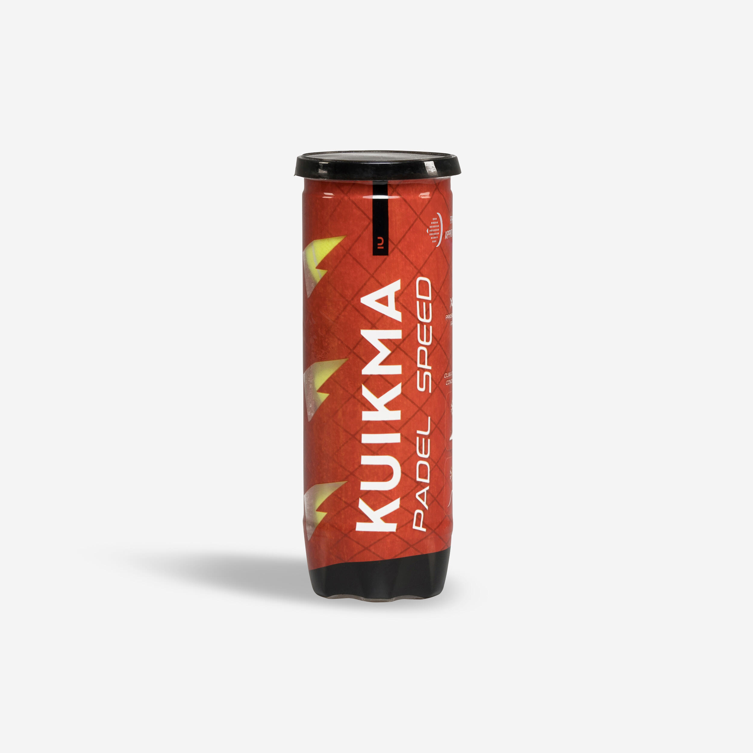 KUIKMA Tubo de 3 pelotas de pádel presurizadas - Kuikma PB Speed