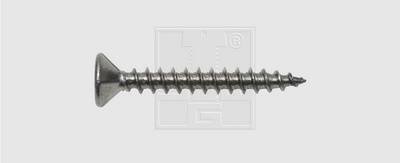 SWG 18342010 Spanplattenschraube 4 mm 20 mm Innenvielzahn Edelstahl A2 200 St.