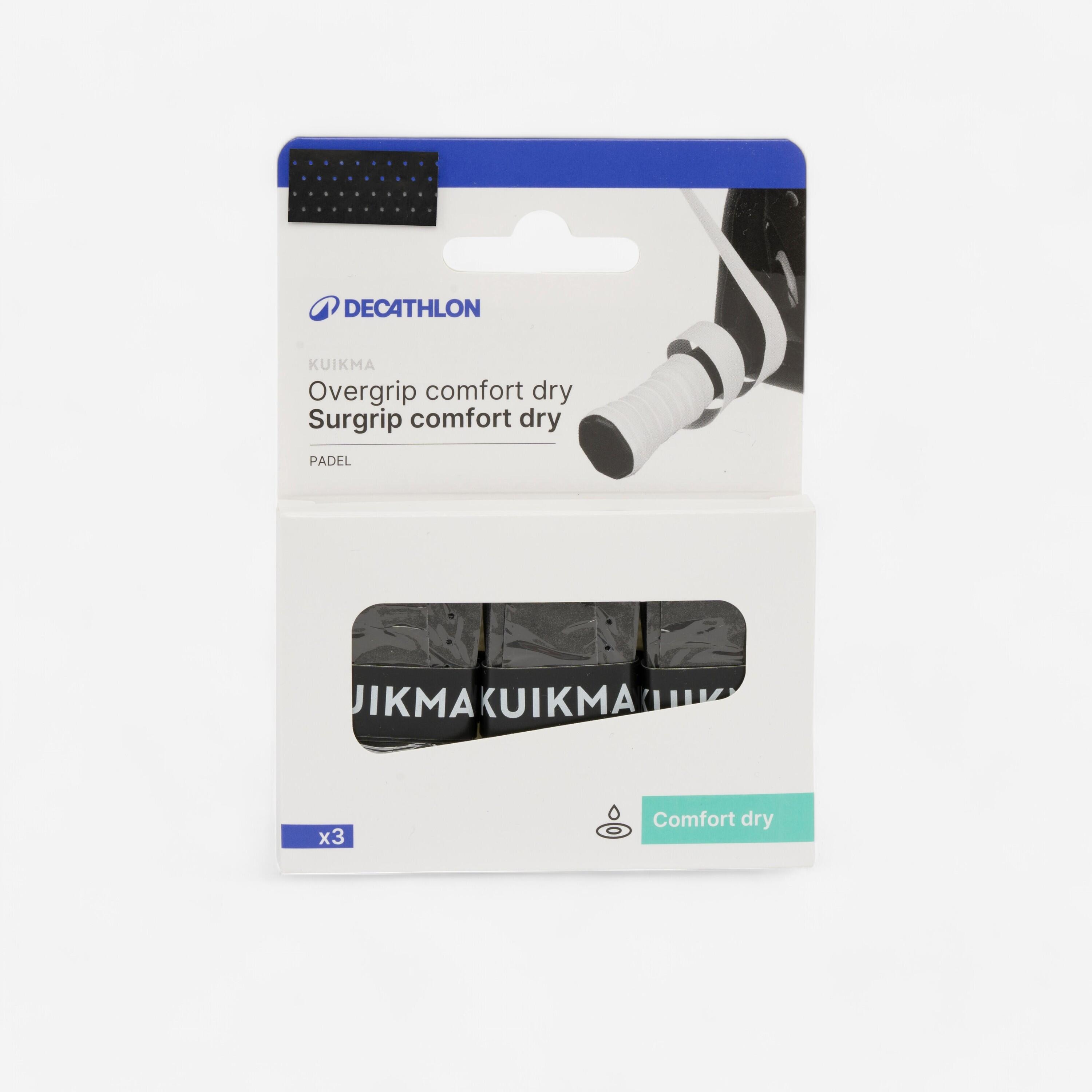 KUIKMA Cubregrip de pádel - COMFORT DRY negro