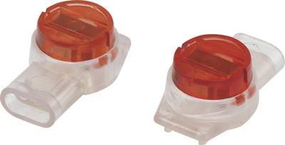 TRU COMPONENTS Einzeladerverbinder flexibel: 0.13-0.65 mm² starr: 0.13-0.65 mm² Polzahl: 3 50 St. Rot