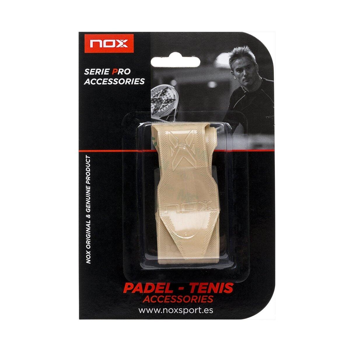 NOX Protector Pala de Pádel Transparente con Relieve