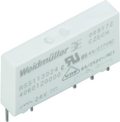 Weidmüller RSS112024 24VDC-REL1U Steckrelais 24 V/DC 6 A 1 Wechsler 20 St.
