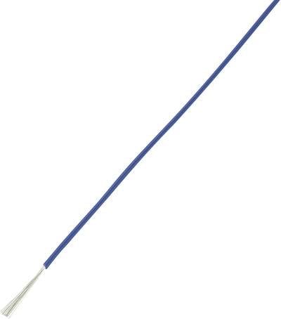 TRU COMPONENTS 1567220 Litze LiY 1 x 0.22 mm² Blau 100 m