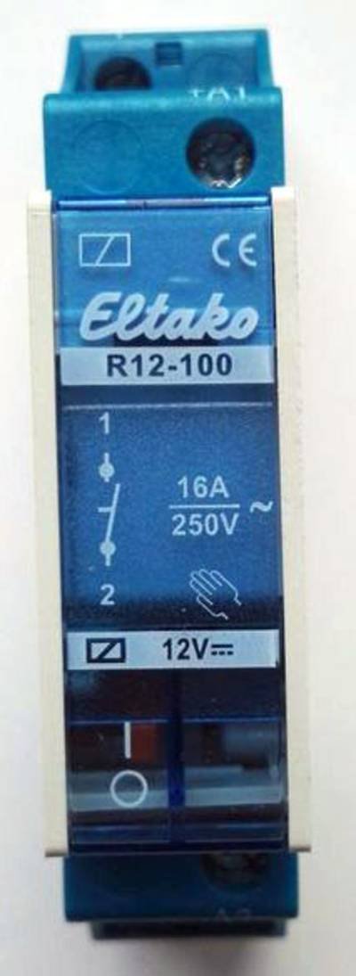 Eltako Schaltrelais f.Reihen-EB 1S 16A R12-100-12VDC