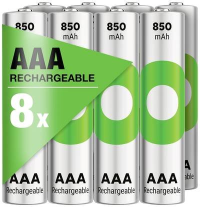 GP ReCyko Micro (AAA)-Akku NiMH 850 mAh 1.2 V 8 St.