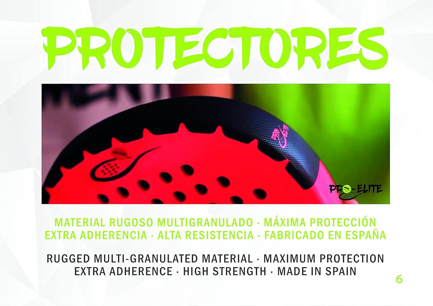 PRO-ELITE PROTECTOR BASICO PARA PALA DE PADEL CON LA BANDERA ANDALUCIA