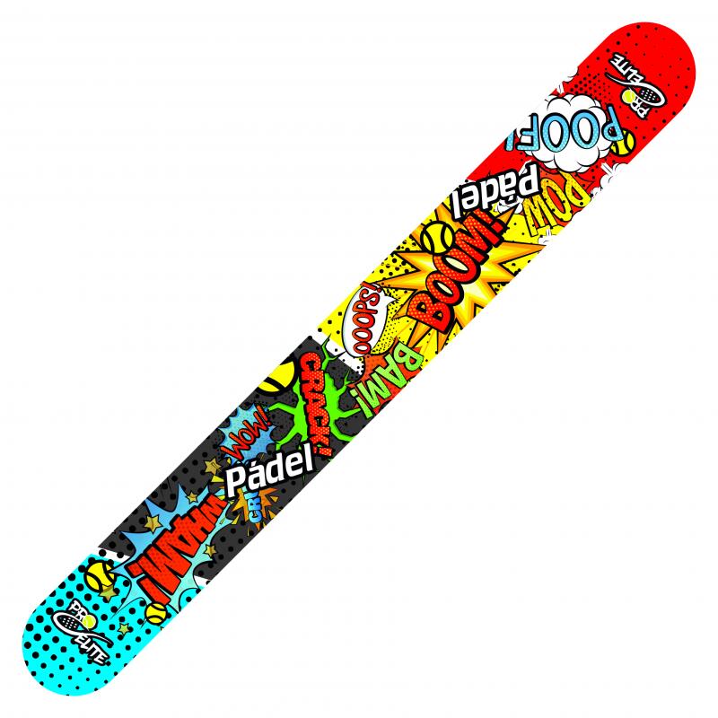 PRO-ELITE PRO-ELITE PROTECTOR BÁSICO PARA PADEL, COLOR COMIC