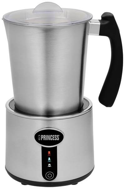 Princess 243005 Milchaufschäumer Silber 650 W