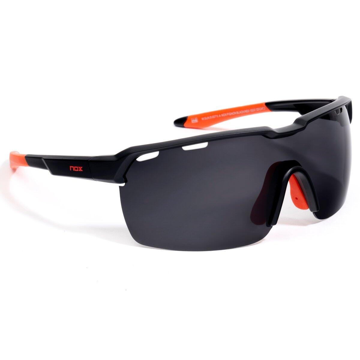 NOX Gafas Deportivas NOX/MO FIGNON Tempo Negro/Rojo