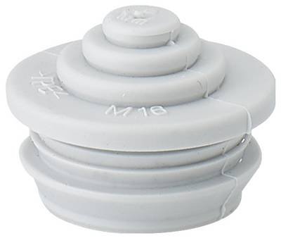 Hensel STM 16 Steckstutzen Plattenstärke (max.) 4 mm Lichtgrau 1 St.