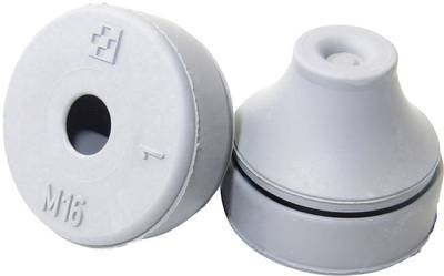 WKK 2112 Kabeldurchführung Klemm-Ø (max.) 20 mm EPDM Schwarz 1 St.