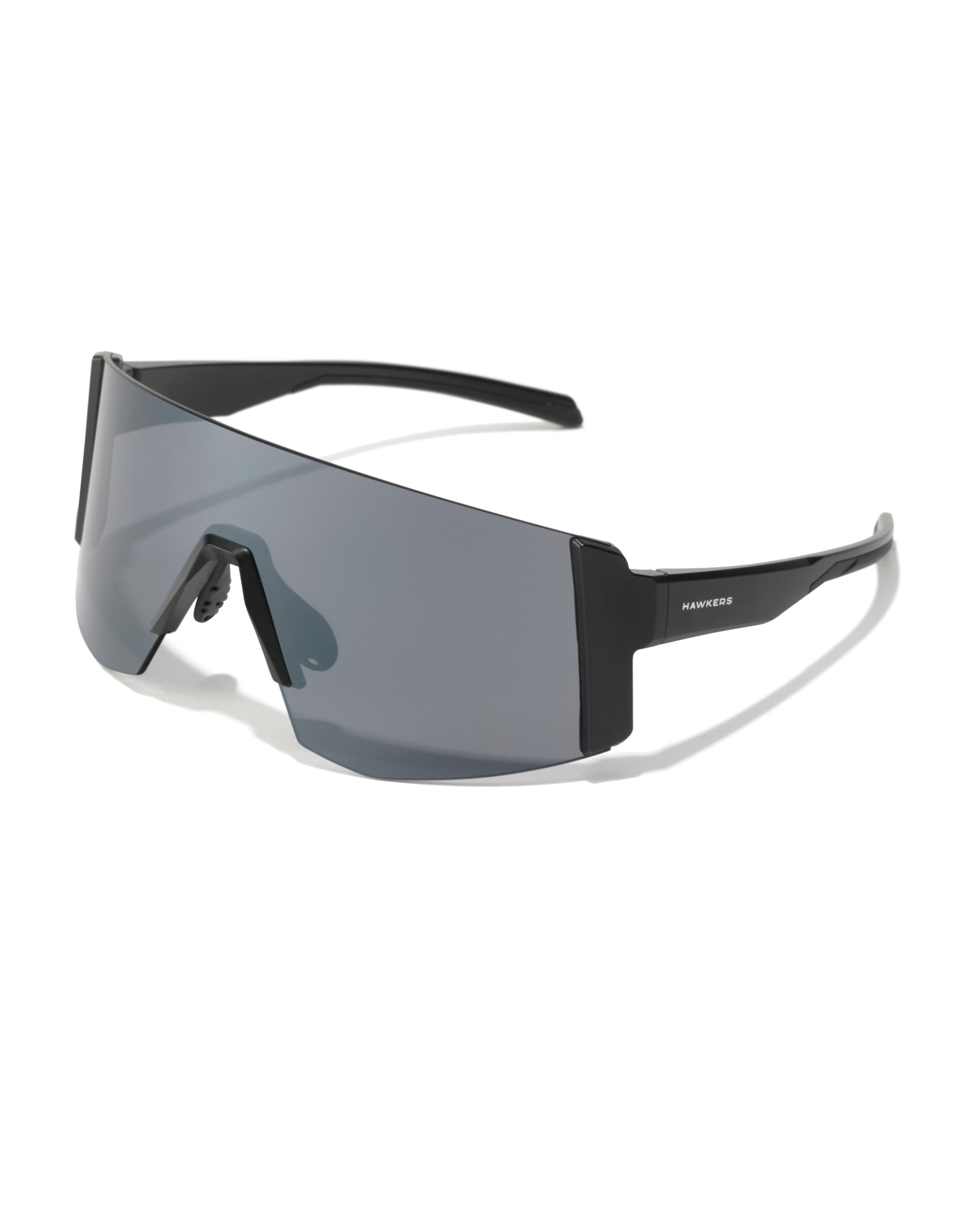 HAWKERS HAWKERS - Gafas de Sol para Hombre y Mujer - LYNX BIG - BLACK SMOKE FLASH