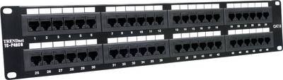 TrendNet TC-P48C6 Patch-Panel CAT 6 Schwarz
