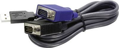 TrendNet KVM Adapter 3.1 m Schwarz