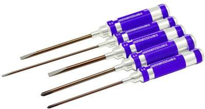 ArrowMax AM-290901 Werkzeug-Set Schlitzschraubenzieher-Größe: 3, 5, Kreuzschlitz Schraubenzieher Größe: 3.5, 5, 5.8