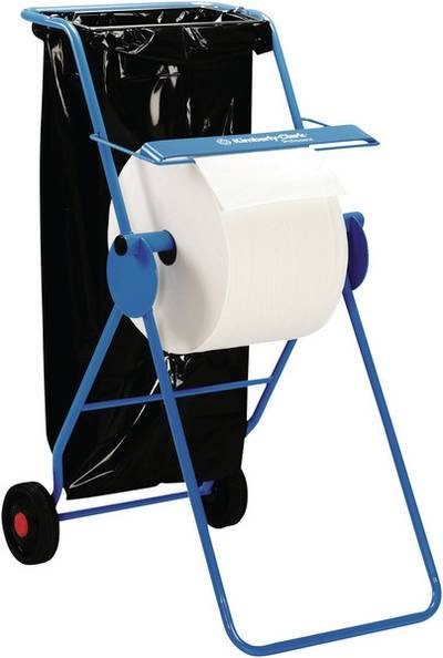 Kimberly Clark KI1116 Professional fahrbarer Bodenständer für Großrollen Wischtuchbodenständer 1 St.