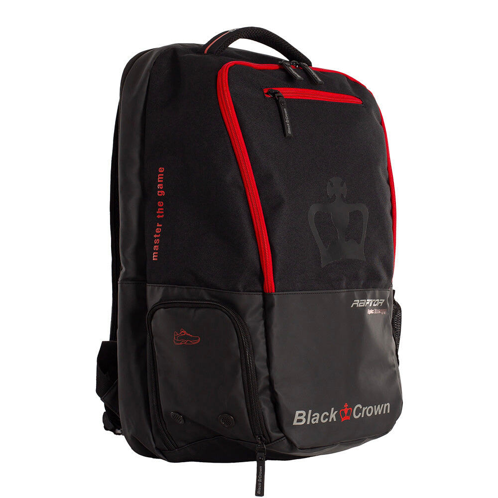 BLACK CROWN Mochila Black Crown Raptor Rojo A003737