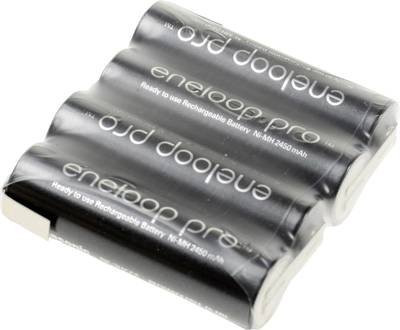 Panasonic eneloop Pro F1x4 Akkupack 4x Mignon (AA) Z-Lötfahne NiMH 4.8 V 2450 mAh