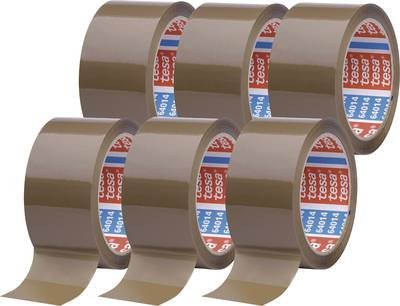 tesa tesapack 64014-501-00 Klebeband Braun (L x B) 66 m x 50 mm 6 St.