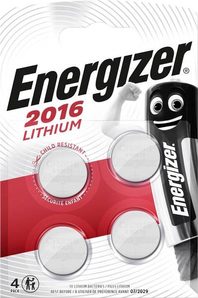 Energizer Knopfzelle Lithium CR 2016