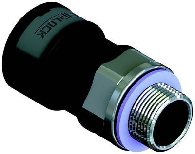 Fränkische Rohrwerke 4891734500 Verschraubung 59.6 mm Schwarz 10 St.