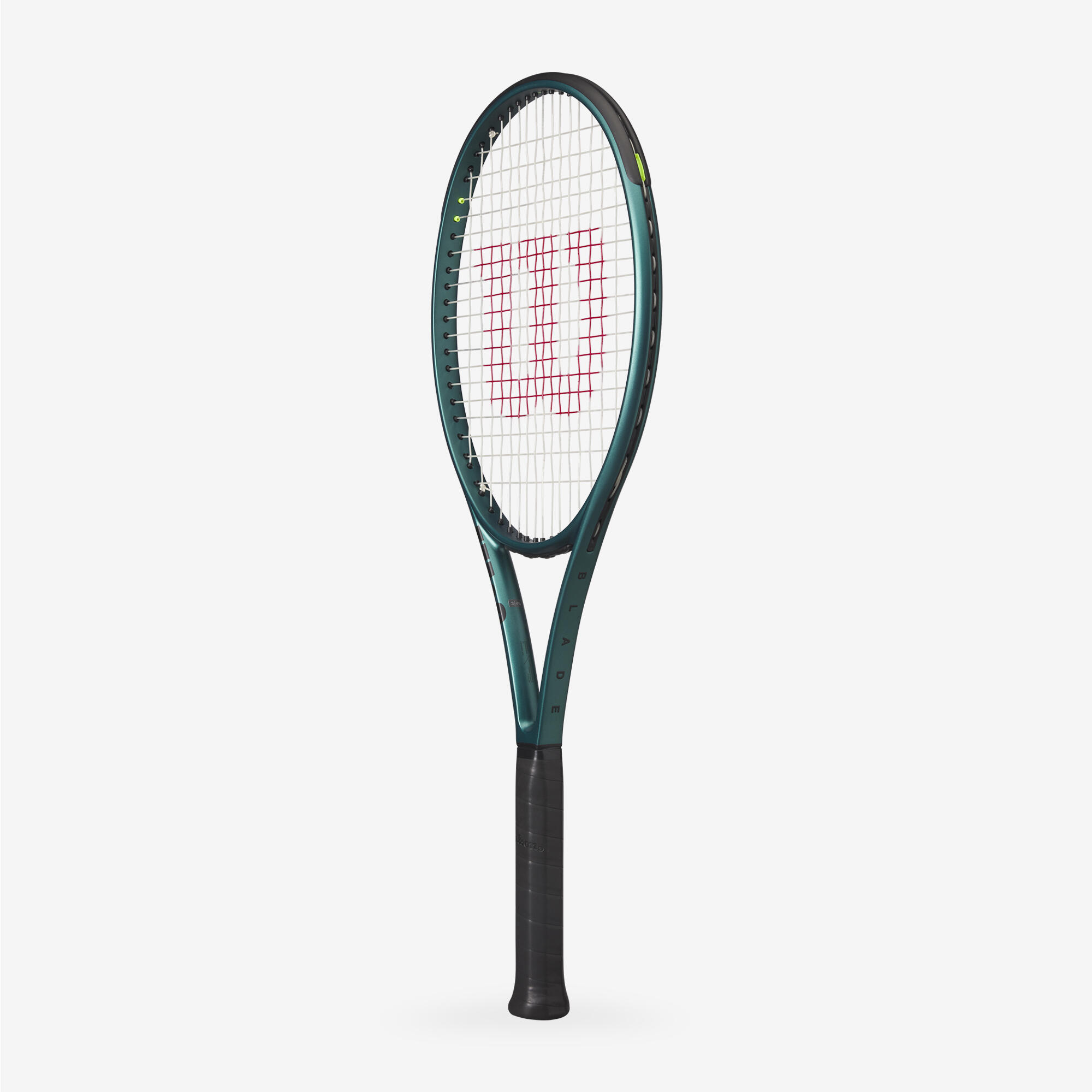 WILSON Raqueta de tenis Adulto - WILSON BLADE 100L V9 verde oscuro 300 g sin encordar
