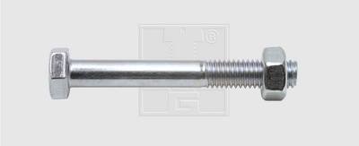 SWG 781212010 Sechskantschraube 12 mm 120 mm Außensechskant DIN 601 Stahl verzinkt 25 St.