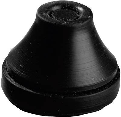PB Fastener MF-M25-EB Kabeldurchführung Klemm-Ø (max.) 14 mm Plattenstärke (max.) 4 mm EPDM Schwarz 1 St.