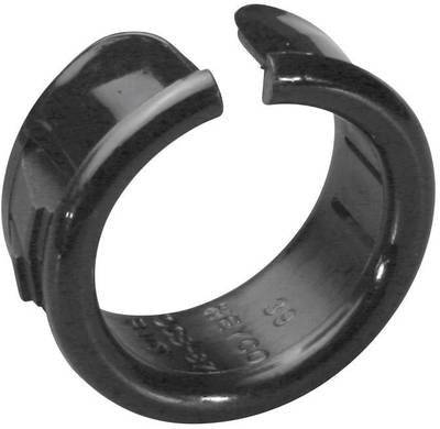 PB Fastener H-2869 Isolierdurchführung seitlich offen Klemm-Ø (max.) 13.9 mm Plattenstärke (max.) 3.2 mm Polyamid Schwar