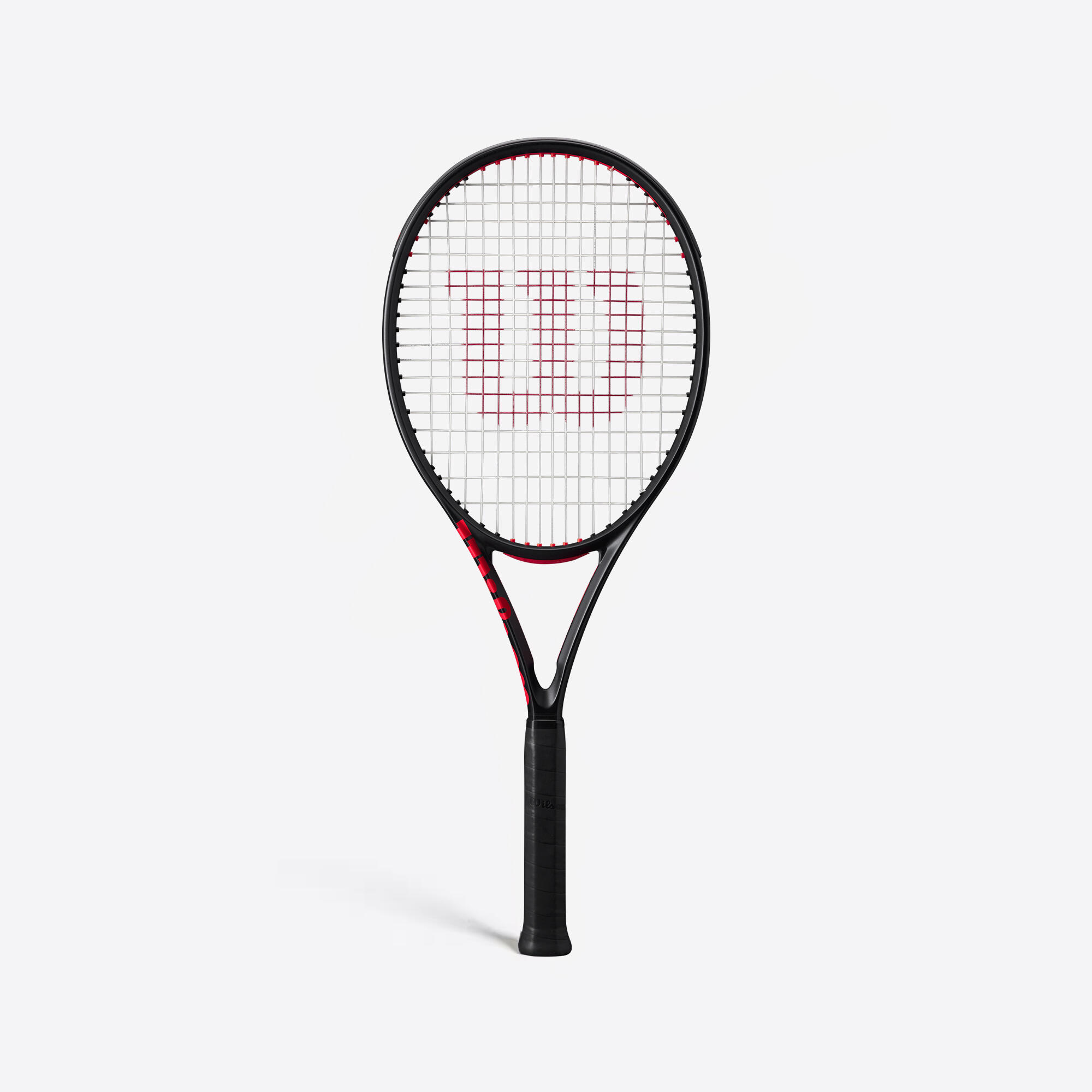 WILSON Raqueta de tenis adulto, Wilson Clash 100 L V3 negro naranja