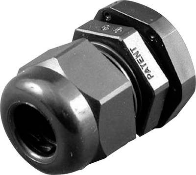 Hammond Electronics 1427CG7 Zugentlastung Klemm-Ø (max.) 6.5 mm Polyamid Schwarz 1 St.