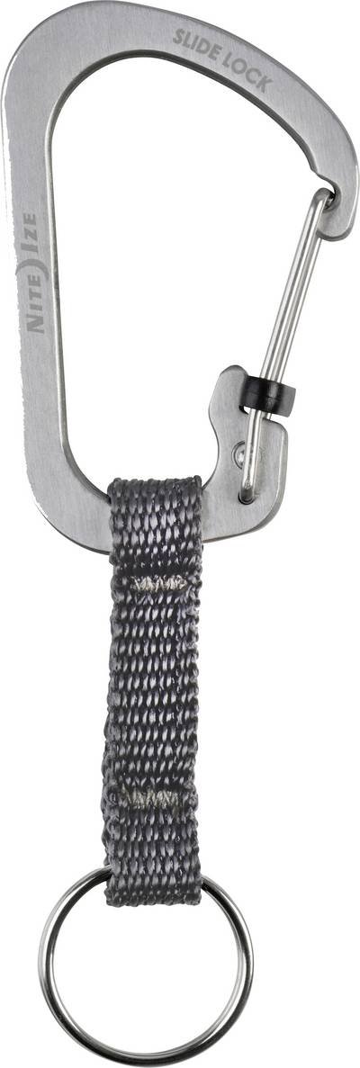 NITE Ize Schlüssel-Karabiner CSLW3-11-R6 Gr. 3 Silber 1 St.