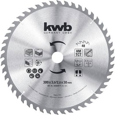 kwb 593059 Kreissägeblatt 300 x 30 mm 1 St.