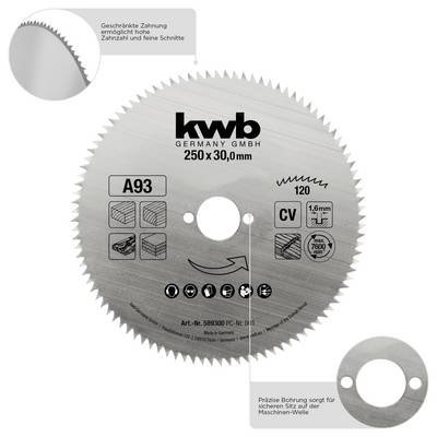 kwb 584511 Kreissägeblatt 160 x 16 mm 1 St.