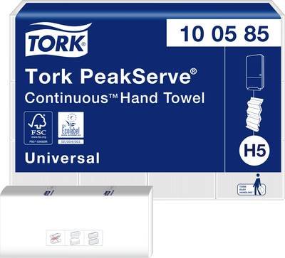 TORK 100585 PeakServe® Papierhandtücher (L x B) 22.5 cm x 20.1 cm Weiß 4920 St.