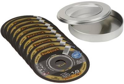 Rhodius XT38 210748 Trennscheibe gerade 125 mm 10 St. Edelstahl, Stahl