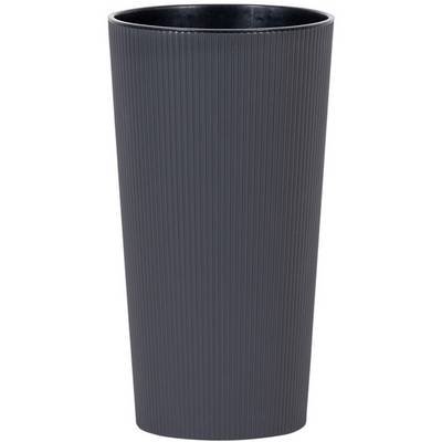Siena Garden LOCON STRIPE 899_82 Pflanzgefäß Polypropylen Anthrazit