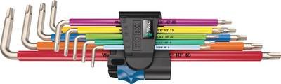 Wera Wera 3967/9 TX SXL - Inbusschlüssel-Set - 9 Stücke Winkelschraubendreher-Set T 8, T 9, T 10, T 15, T 20, T 25, T 27
