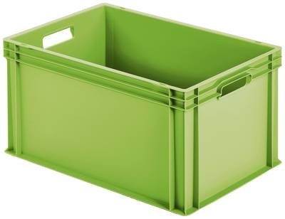 Alutec 75011 Universal Kunststoffbox geschlossen (B x H x T) 600 x 320 x 400 mm Grün 1 St.