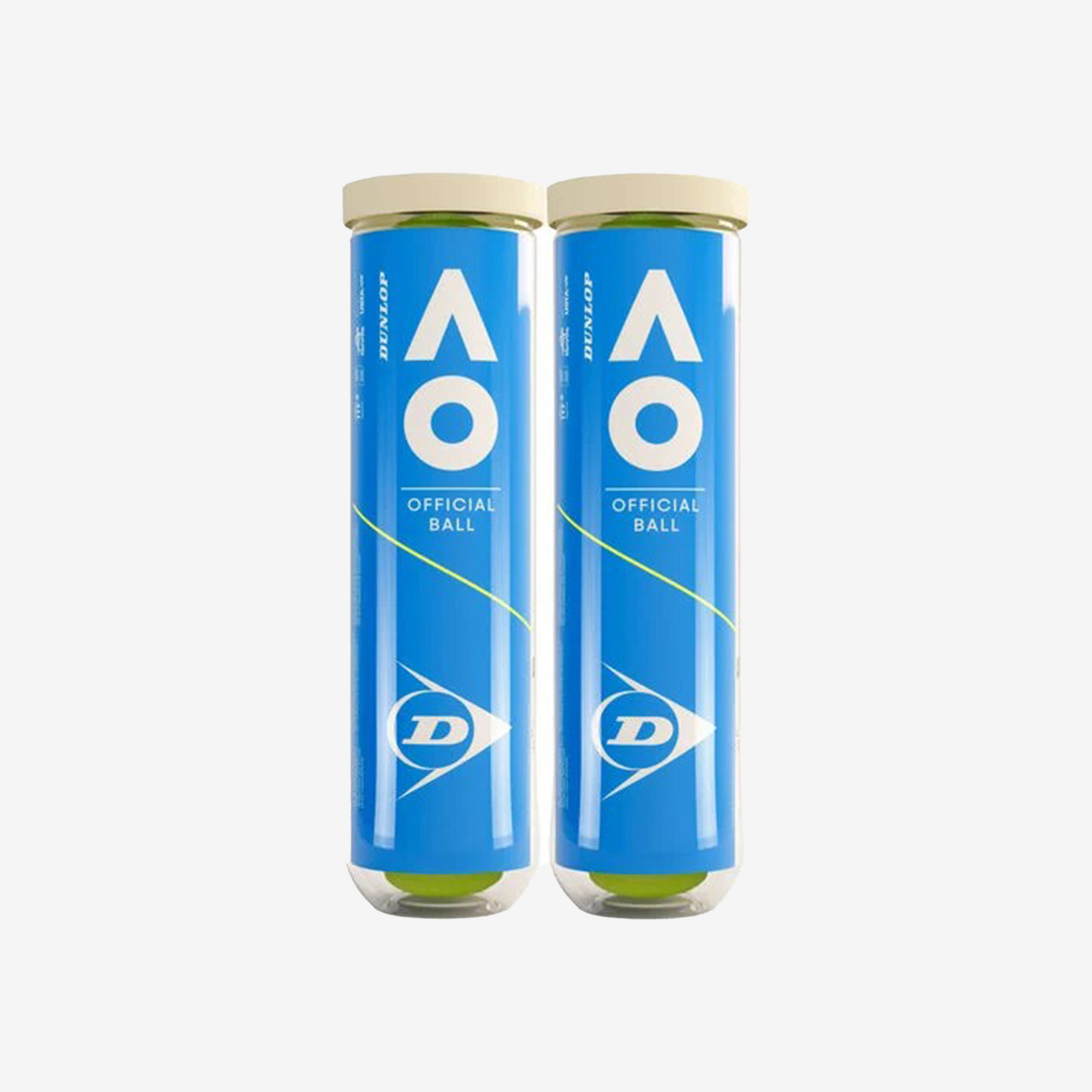 DUNLOP Pelotas de tenis polivalentes, Dunlop Australian Open *8 amarillo