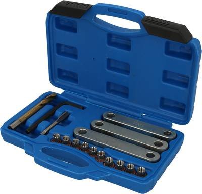 Brilliant Tools BT701100 Brilliant Tools BT701100 Reparatursatz für Bremsgewinde, M9 x 1,25, 16-tlg
