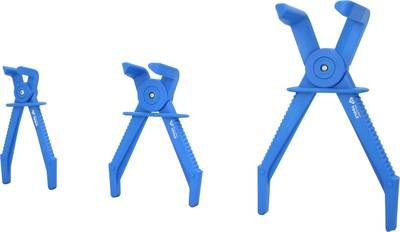 Brilliant Tools BT521015 Schlauch-Abklemm-Zangen-Satz, 90° abgewinkelt, 3-tlg