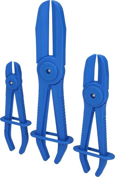Brilliant Tools BT521010 Schlauch-Abklemm-Zangen-Satz, gerade, 3-tlg