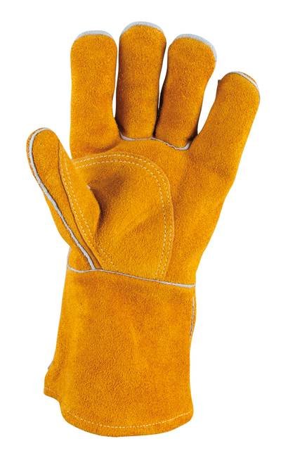 KS Tools 985.7036 Schweißer-Lederhandschuhe, 10