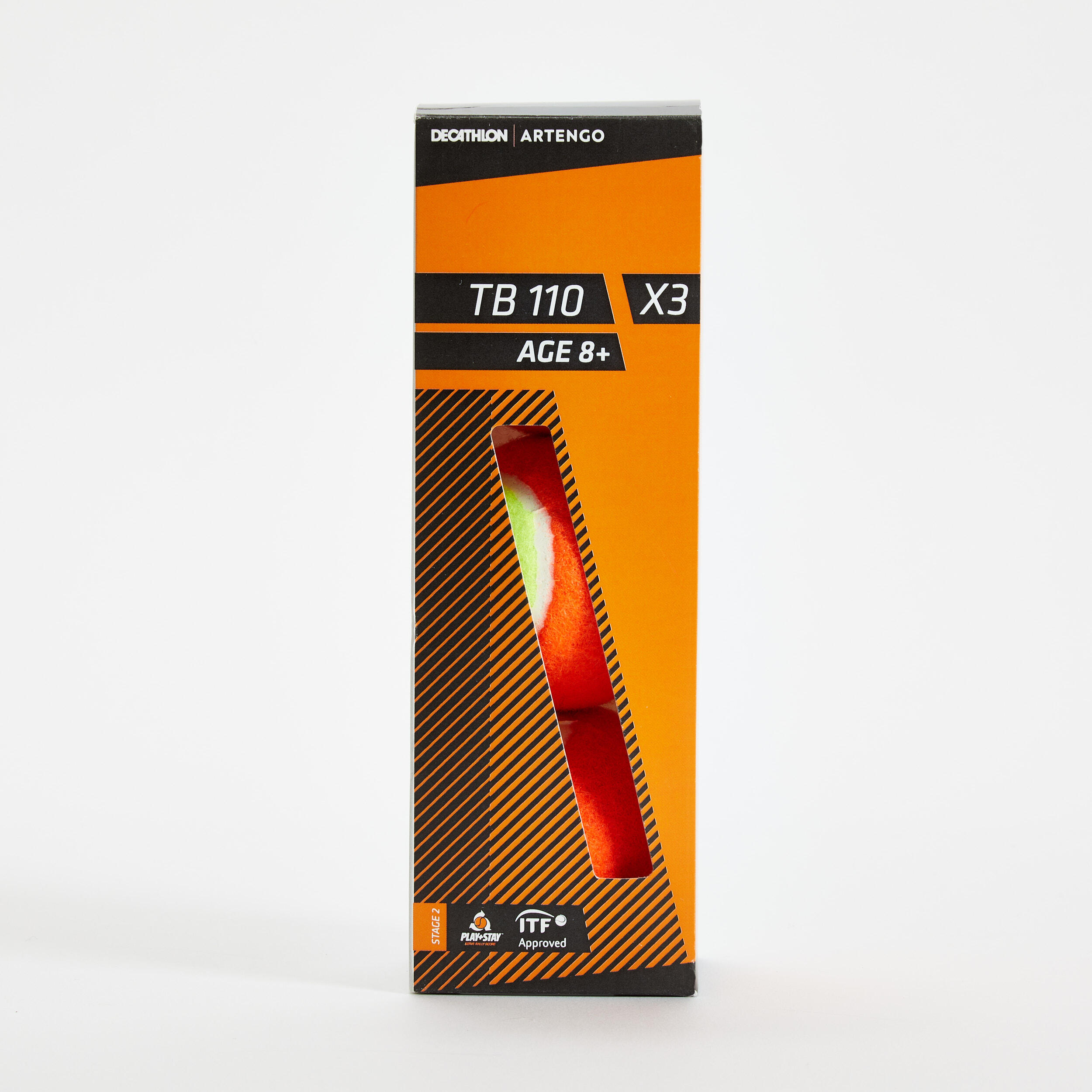 ARTENGO Pelota de tenis Artengo TB110 x3 naranja