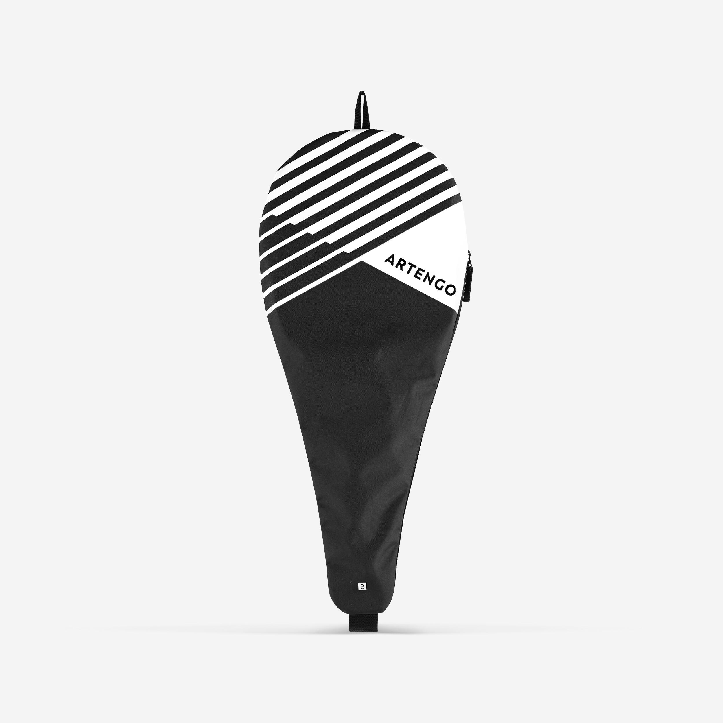 ARTENGO FUNDA DE RAQUETA DE TENIS TC NEGRO BLANCO