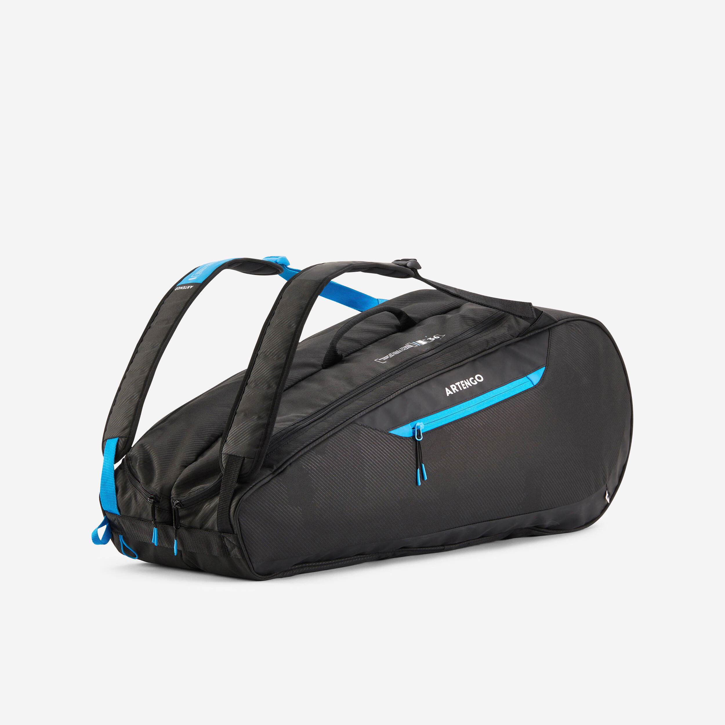 ARTENGO RAQUETERO TENIS - Artengo L TEAM 9 Raquetas negro azul