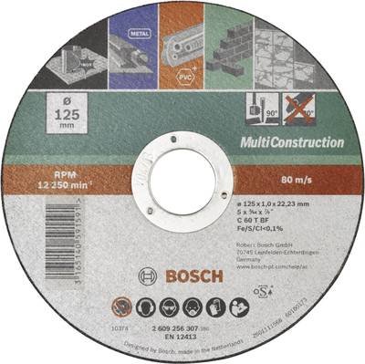 Bosch Accessories ACS 60 V BF 2609256306 Trennscheibe gerade 115 mm 1 St. Metall, Stein, Beton